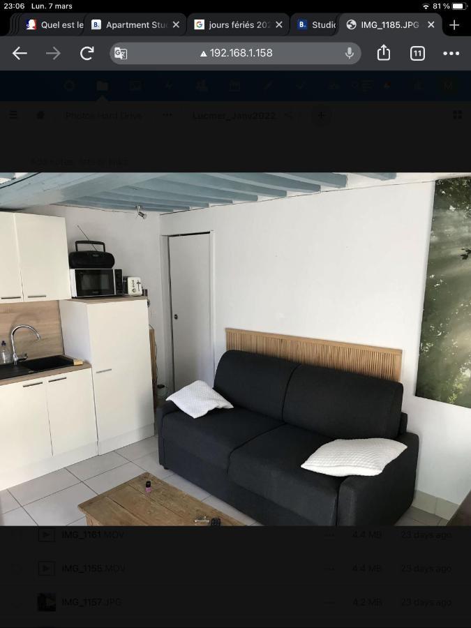 Studio Coeur De Luc/Mer Luc-sur-Mer Buitenkant foto